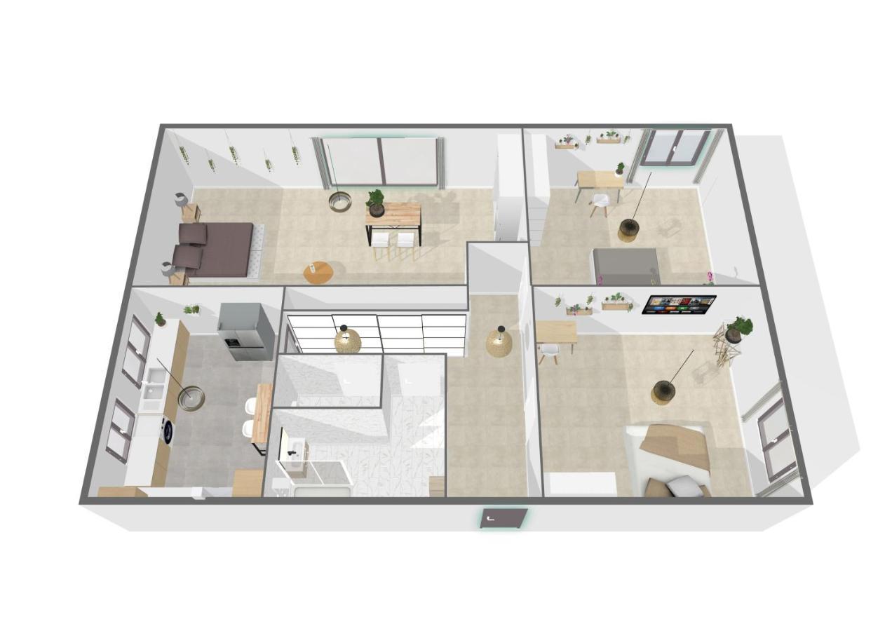 L'Estival Room Logement En Colocation Льо Плеси-Робенсон Екстериор снимка